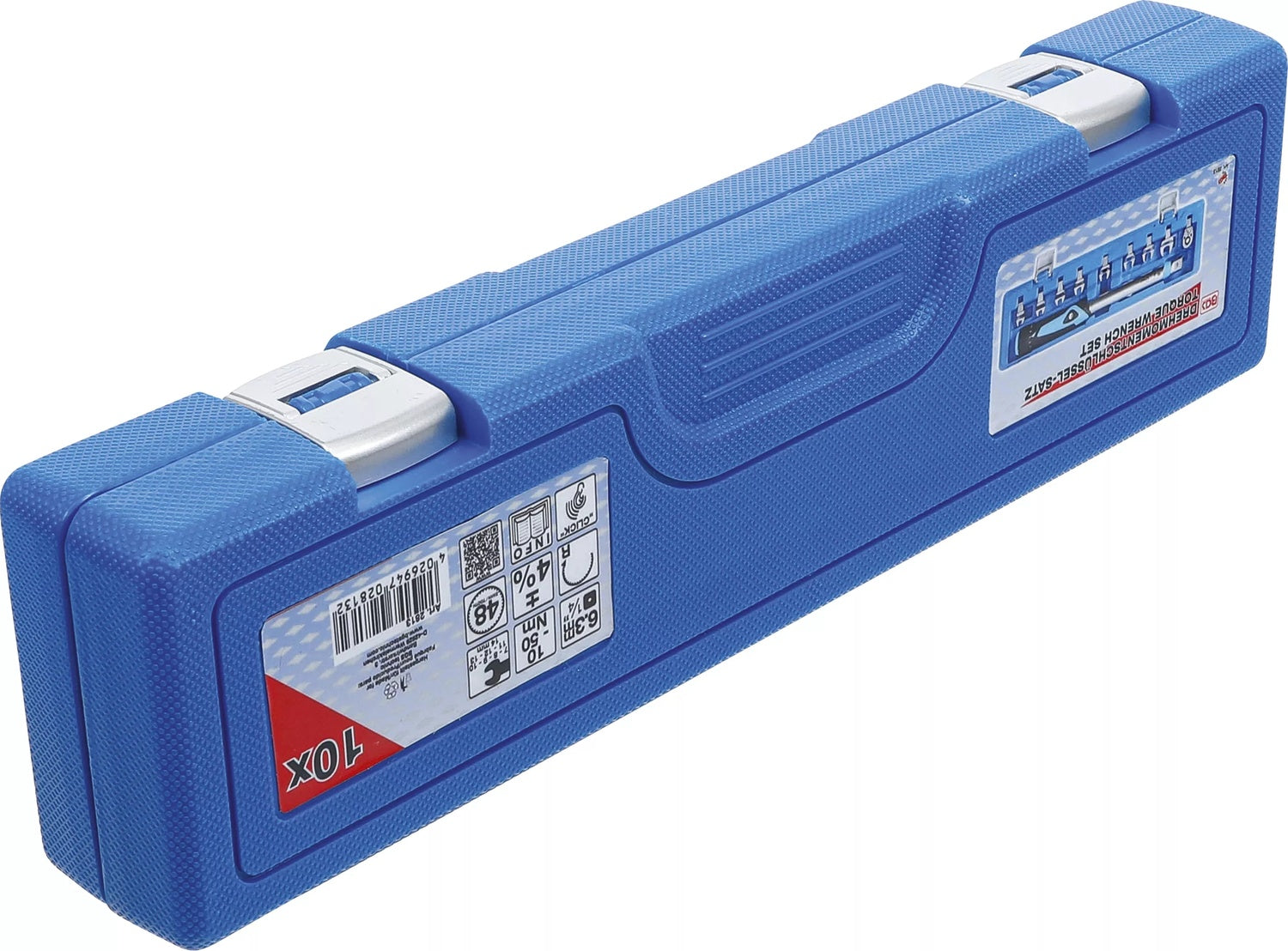 BGS 2813 Satz Drehmomentschlüssel inkl. Einsteckwerkzeuge 10-50Nm