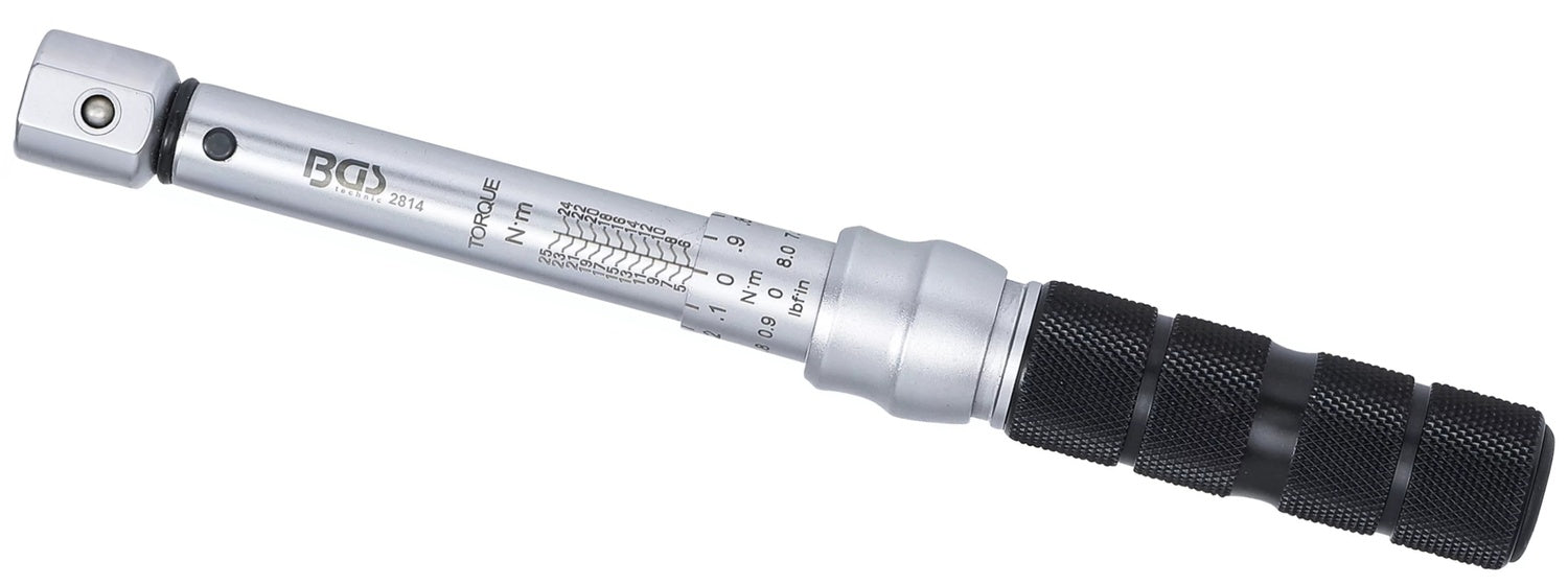 BGS 2814 Drehmomentschlüssel 5 -25 Nm passend für 9 x 12 mm Einsteckwerkzeuge Außenvierkant