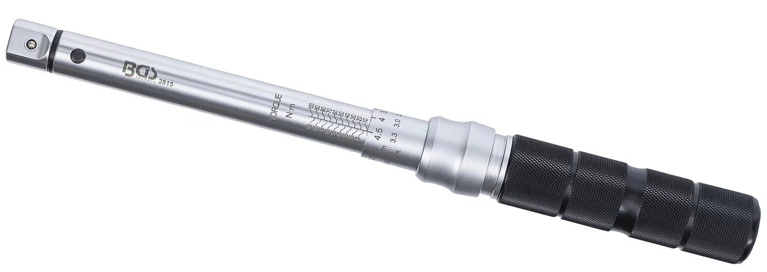 BGS 2815 Drehmomentschlüssel 20 - 100 Nm passend für 9 x 12mm Einsteckwerkzeuge Außenvierkant