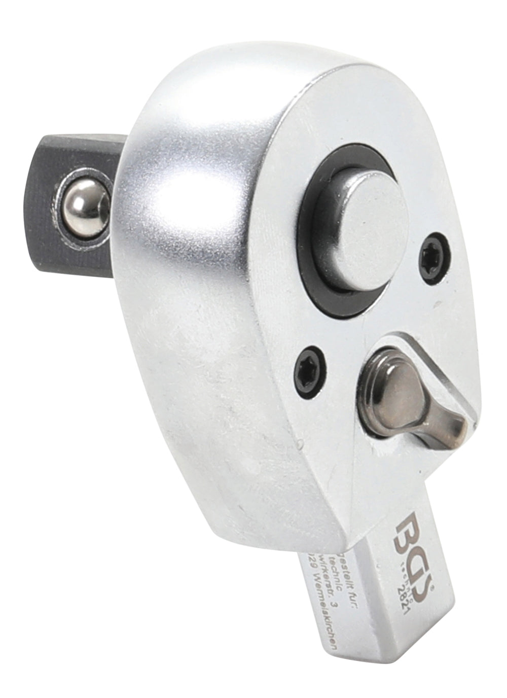 BGS 2821 Umschaltknarre zum Einstecken Schaft 9 x 12mm Abtrieb 12,5mm (1/2")