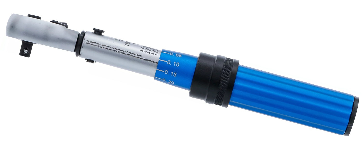 BGS 2824 Drehmomentschlüssel Abtrieb Außenvierkant 6,3mm (1/4") 1 - 6Nm