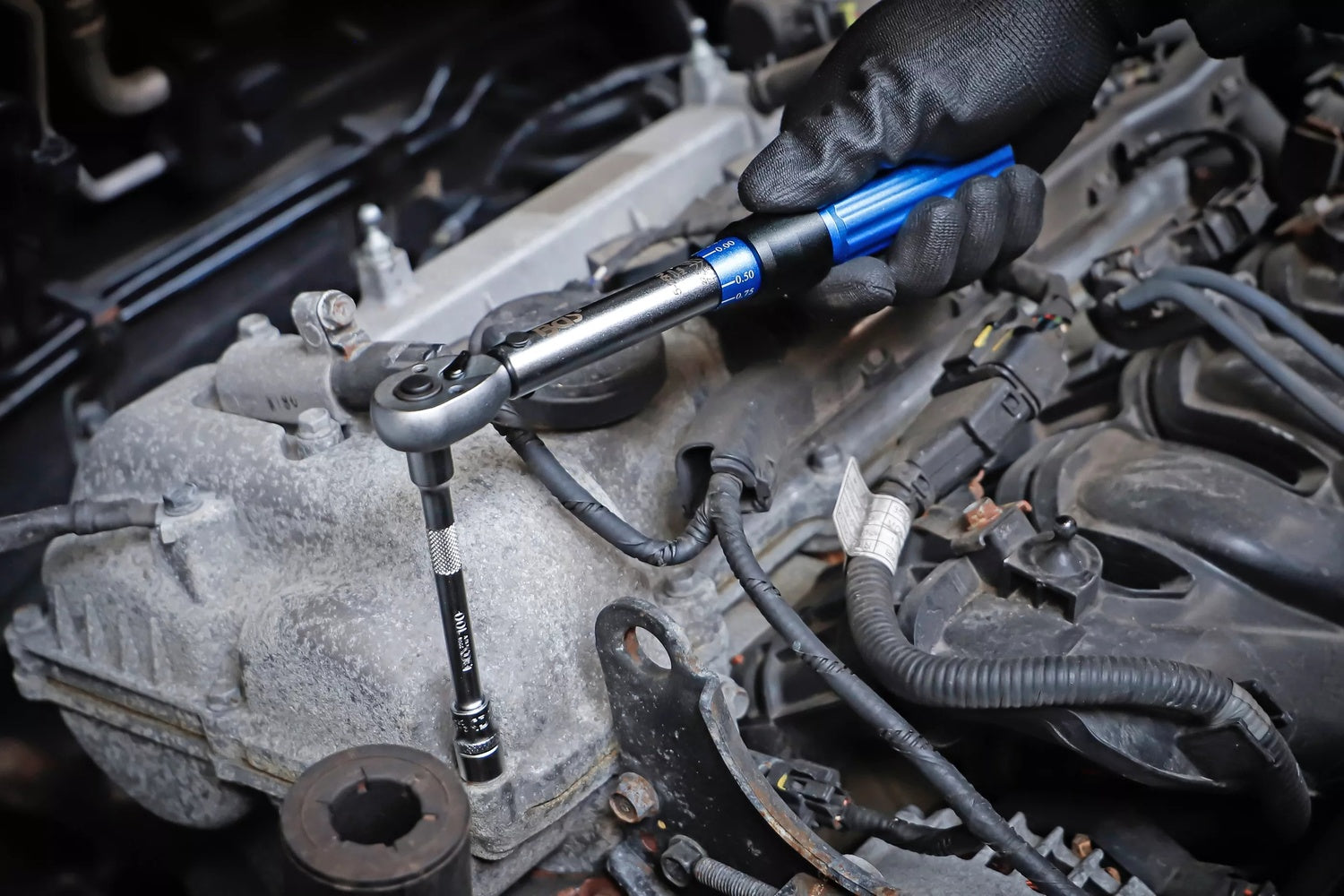 BGS 2825 Drehmomentschlüssel Abtrieb Außenvierkant 6,3mm (1/4") 5 - 25Nm