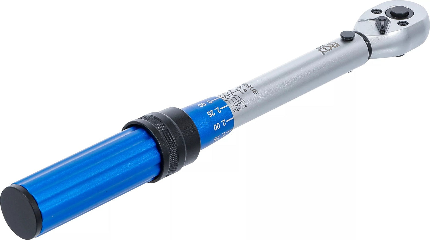 BGS 2825 Drehmomentschlüssel Abtrieb Außenvierkant 6,3mm (1/4") 5 - 25Nm