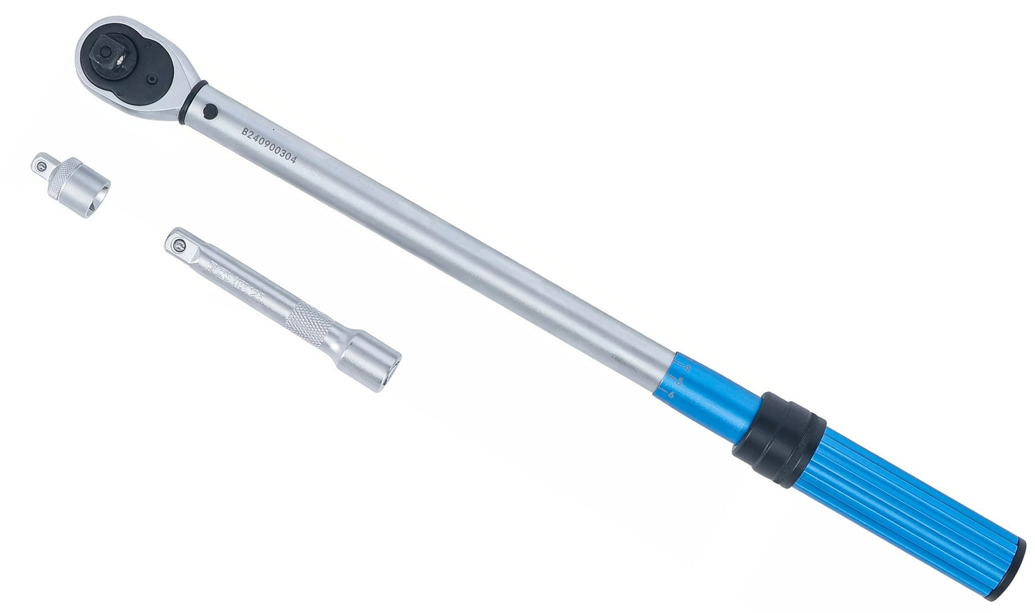 BGS 2837 Drehmomentschlüssel mit Adapter Verlängerung Außenvierkant 12,5mm (1/2") 40 - 220 Nm