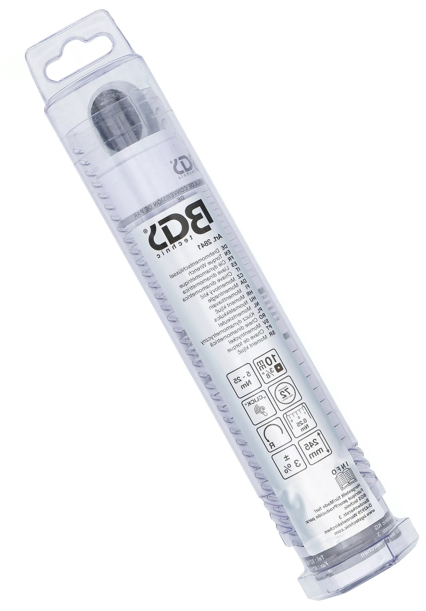 BGS 2841 Drehmomentschlüssel Abtrieb Außenvierkant 10mm (3/8") 5 - 25Nm