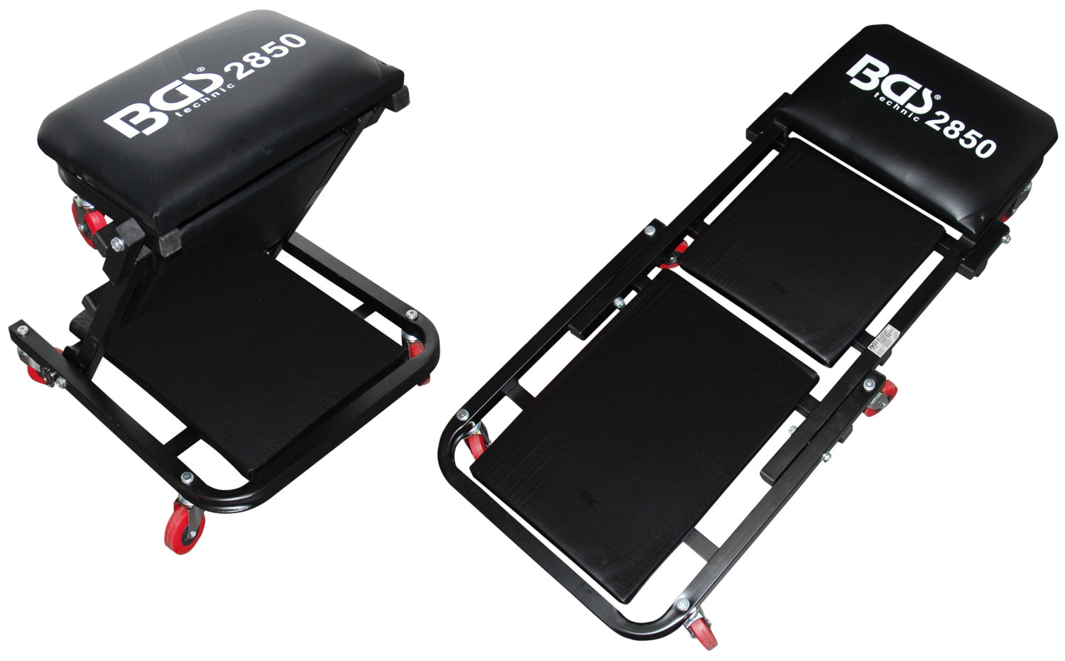 BGS 2850 Montageroller zum Sitzen oder Liegen Sitz Rollbrett