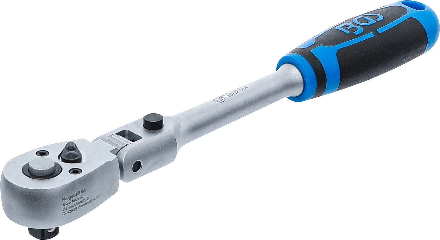 BGS 286 Gelenkknarre arretierbar Abtrieb Außenvierkant 10mm (3/8") Länge 270mm