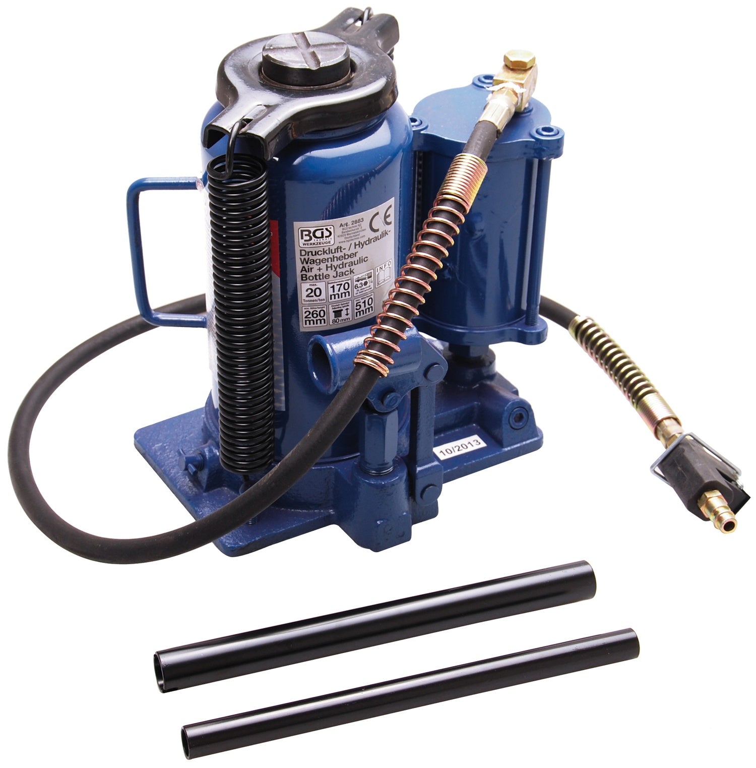 BGS 2883 Druckluft Hydraulik Wagenheber 20 t