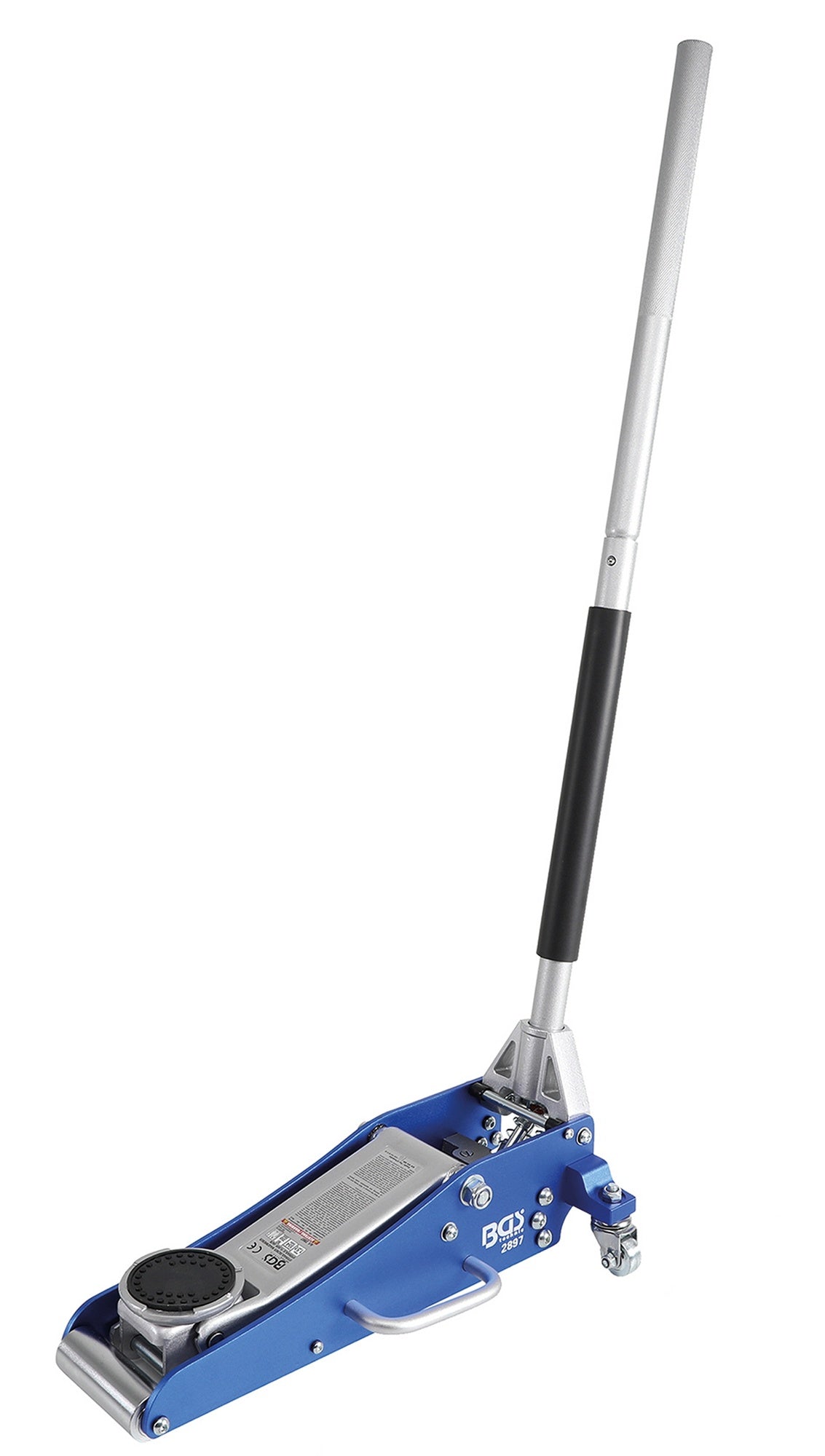 BGS 2897 Rangierwagenheber hydraulisch 1,5t Unterfahrhöhe 88mm max. 358mm