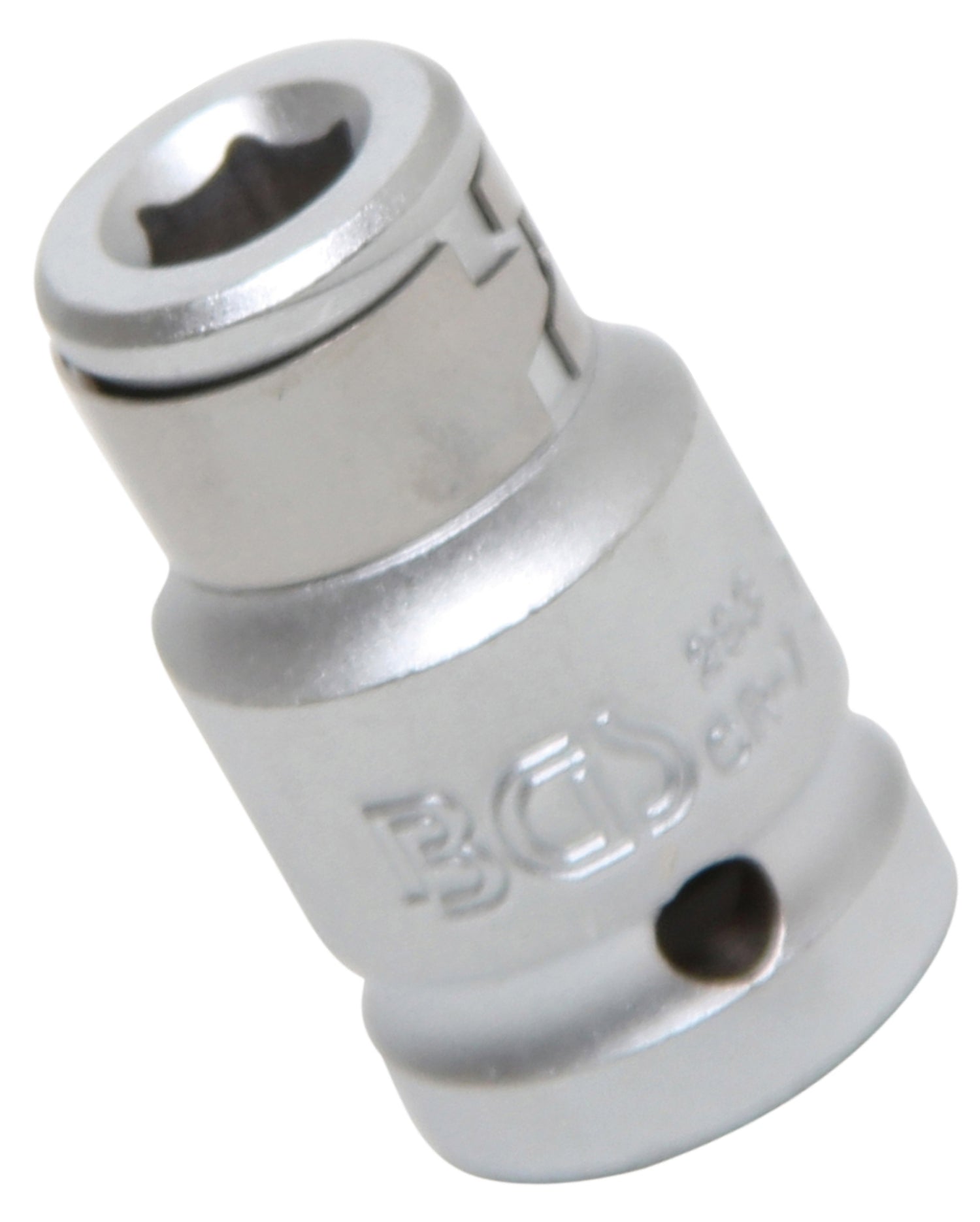 BGS 293 Bit Adapter mit Haltekugel Innenvierkant 12,5mm (1/2") auf Innensechskant 8mm (5/16")