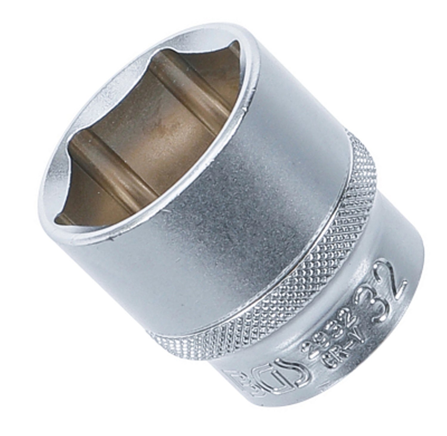 BGS 2932 Nuss / Stecknuss / Steckschlüsseleinsatz 32mm Antrieb 12,5mm (1/2") matt