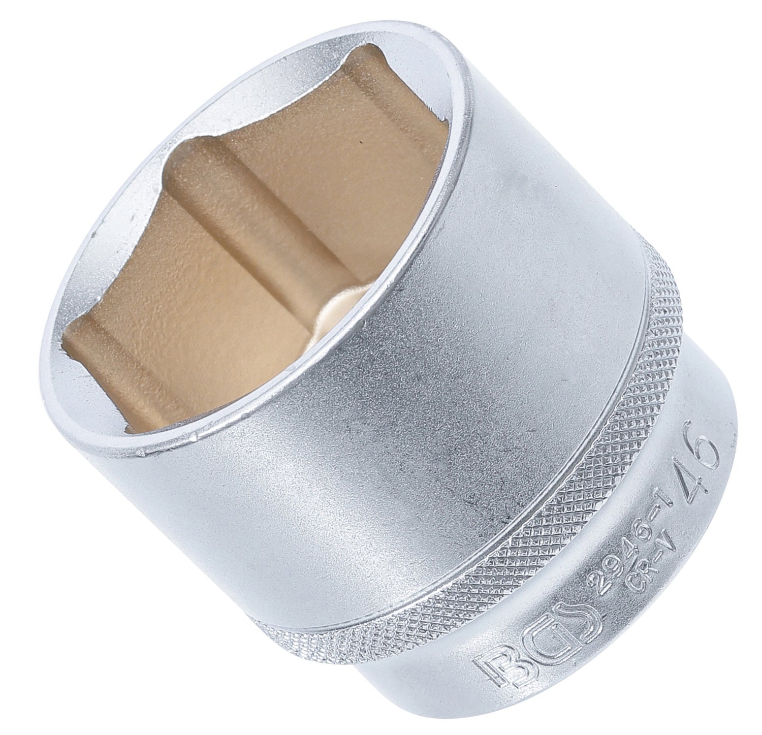 BGS 2946-1 Nuss / Stecknuss / Steckschlüsseleinsatz 46mm Antrieb 12,5mm (1/2") matt