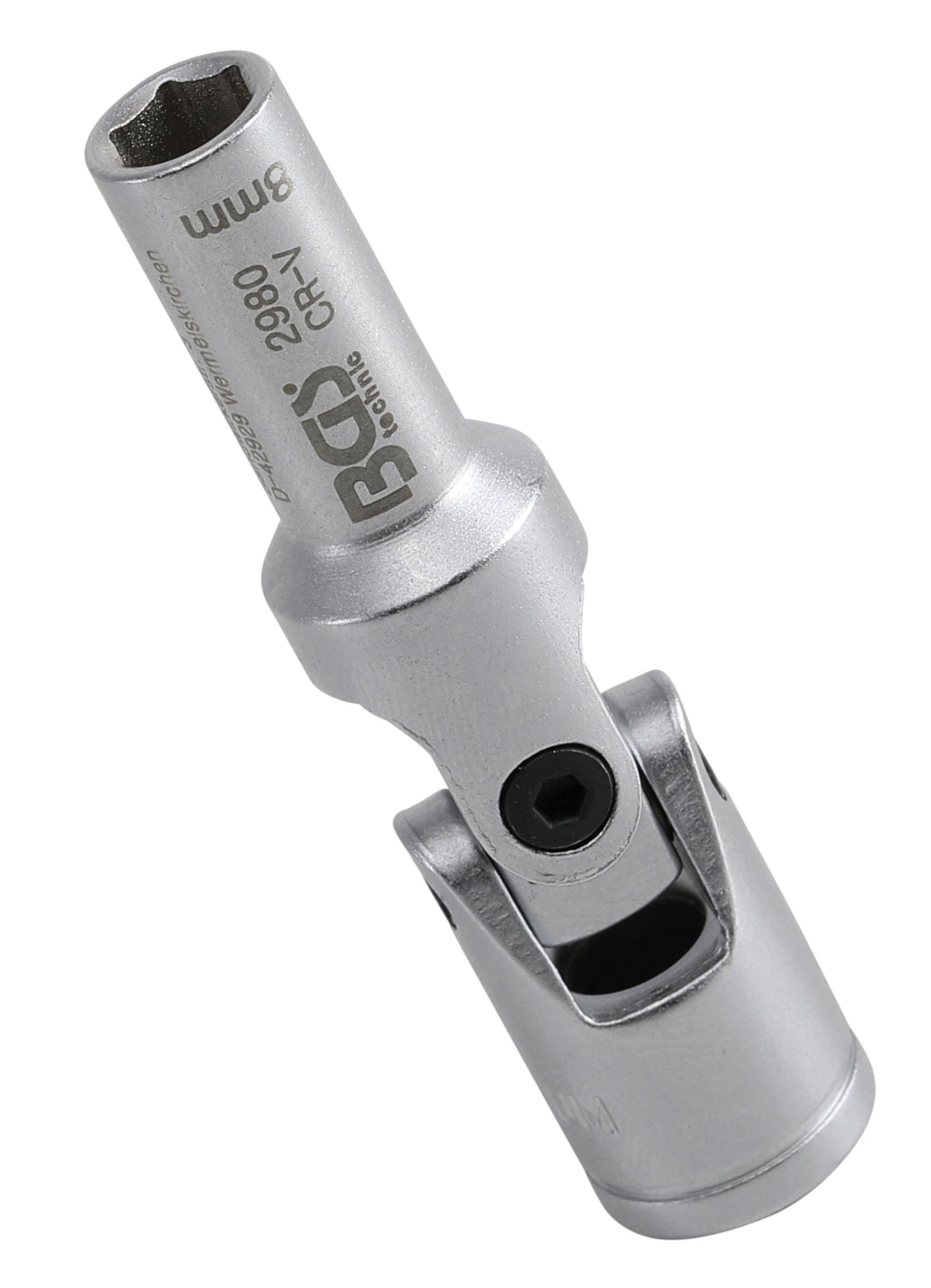 BGS 2980 Glühkerzen Gelenkeinsatz Sechskant SW 8mm Antrieb 10mm (3/8")