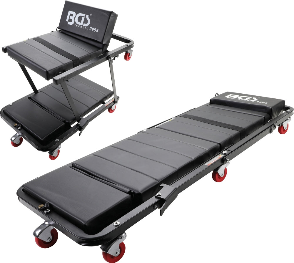 BGS 2995 Montageroller zum Sitzen oder Liegen Sitz Rollbrett