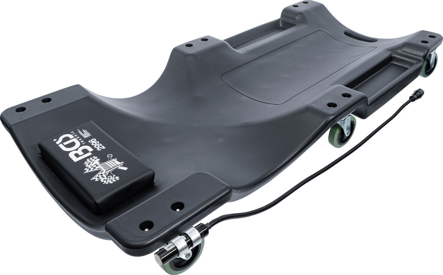 BGS 2996 Werkstatt Rollbrett 1030 x 500mm mit Arbeitslampe