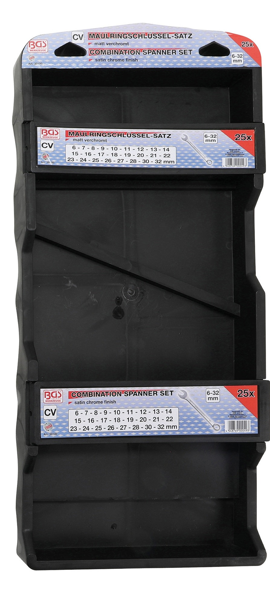 BGS 30100 Satz Ringmaulschlüssel SW 6 - 32mm metrisch 25 teilig