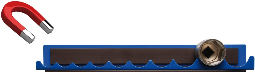 BGS 3011-3 Halteschiene magnetisch für Steckschlüssel Nüsse mit Antrieb 12,5mm (1/2")