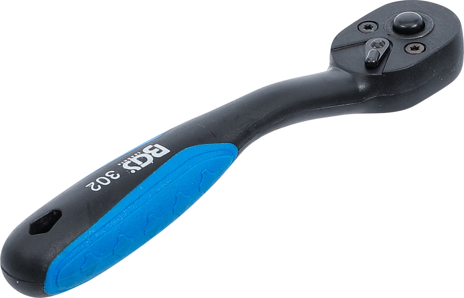 BGS 302 Umschaltknarre kunststoffummantelt Abtrieb Außenvierkant 6,3mm (1/4")