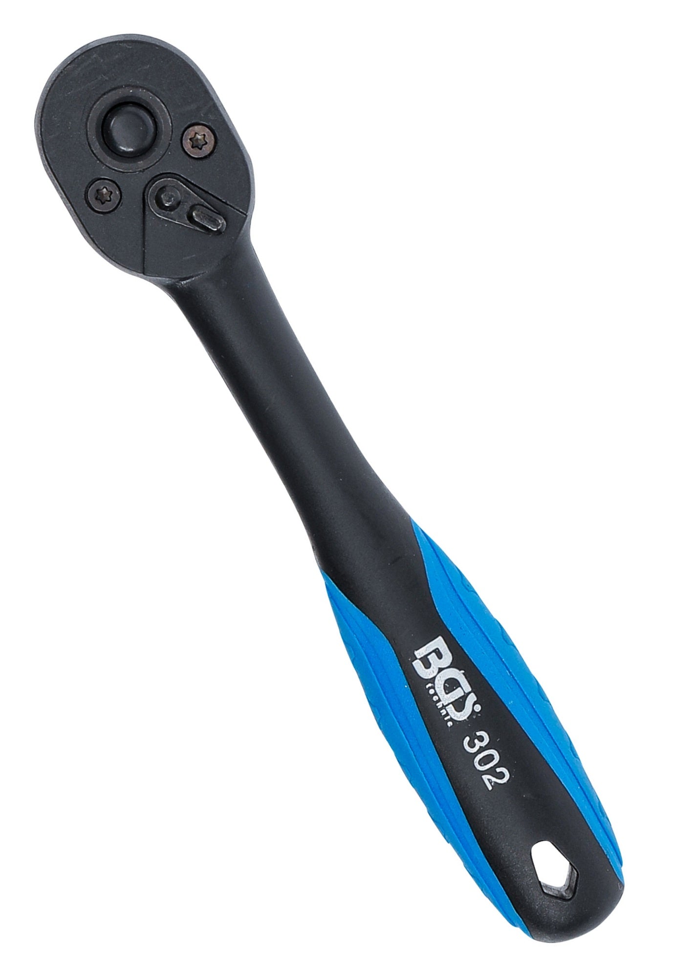 BGS 302 Umschaltknarre kunststoffummantelt Abtrieb Außenvierkant 6,3mm (1/4")