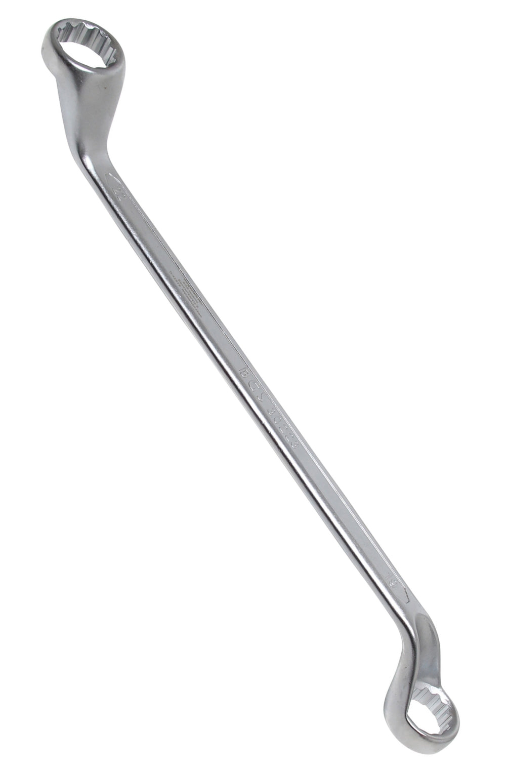 BGS 30223 Doppelringschlüssel gekröpft SW 19 x 22mm metrisch kalt geschmiedet