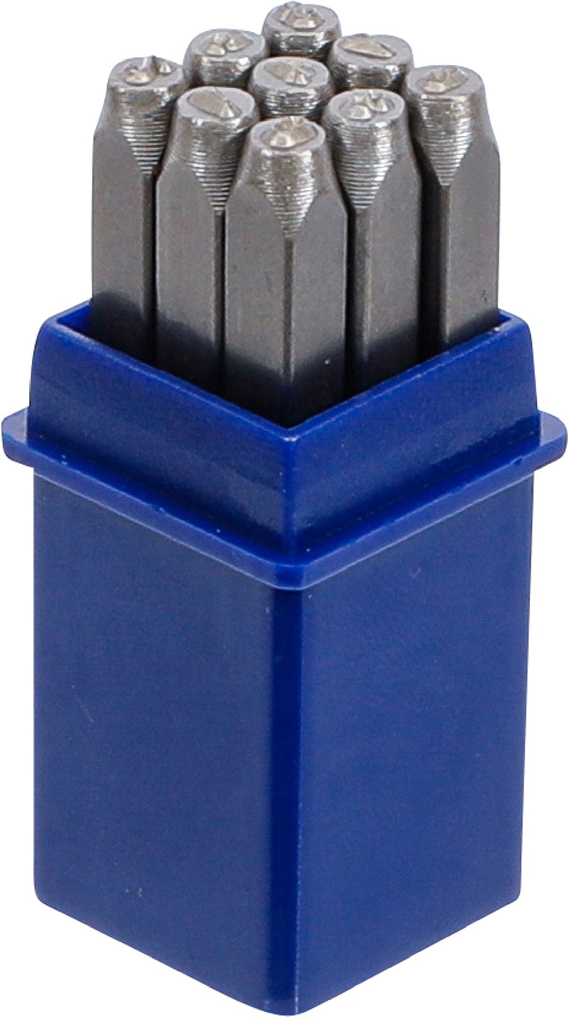 BGS 3028 Einschlagzahlen Höhe 2,5mm im Kästchen aus Kunststoff