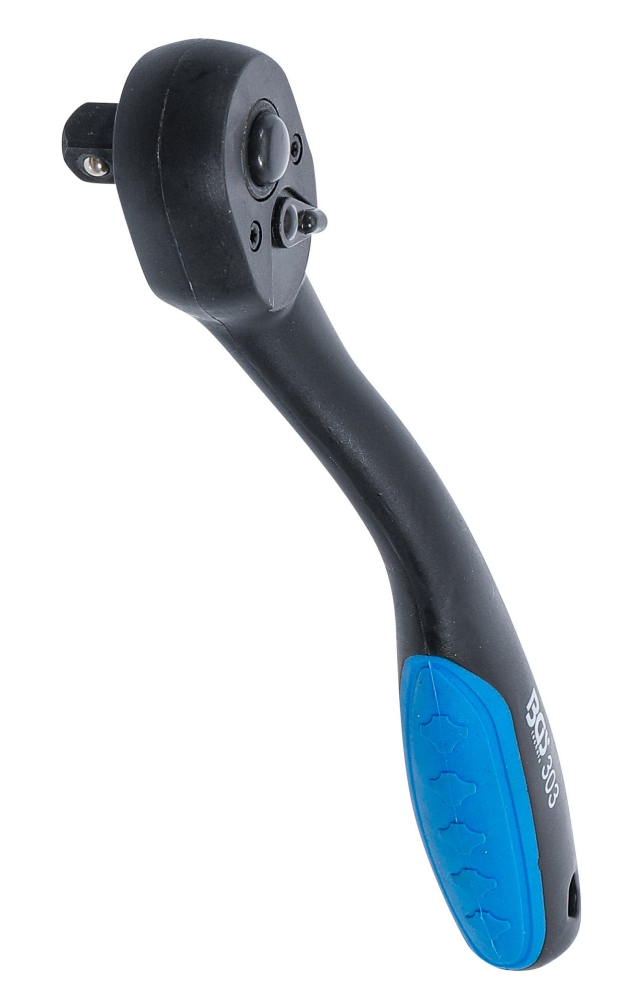 BGS 303 Umschaltknarre kunststoffummantelt Abtrieb Außenvierkant 10mm (3/8")