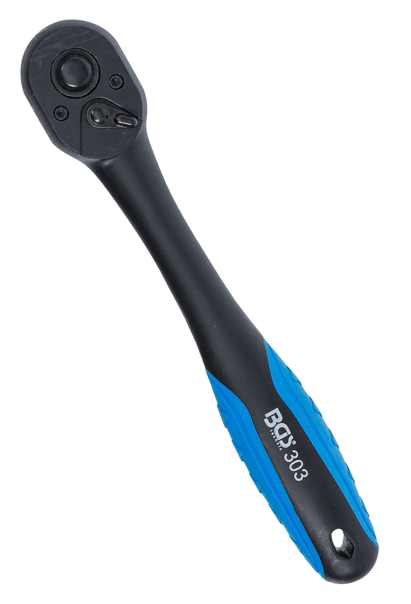 BGS 303 Umschaltknarre kunststoffummantelt Abtrieb Außenvierkant 10mm (3/8")