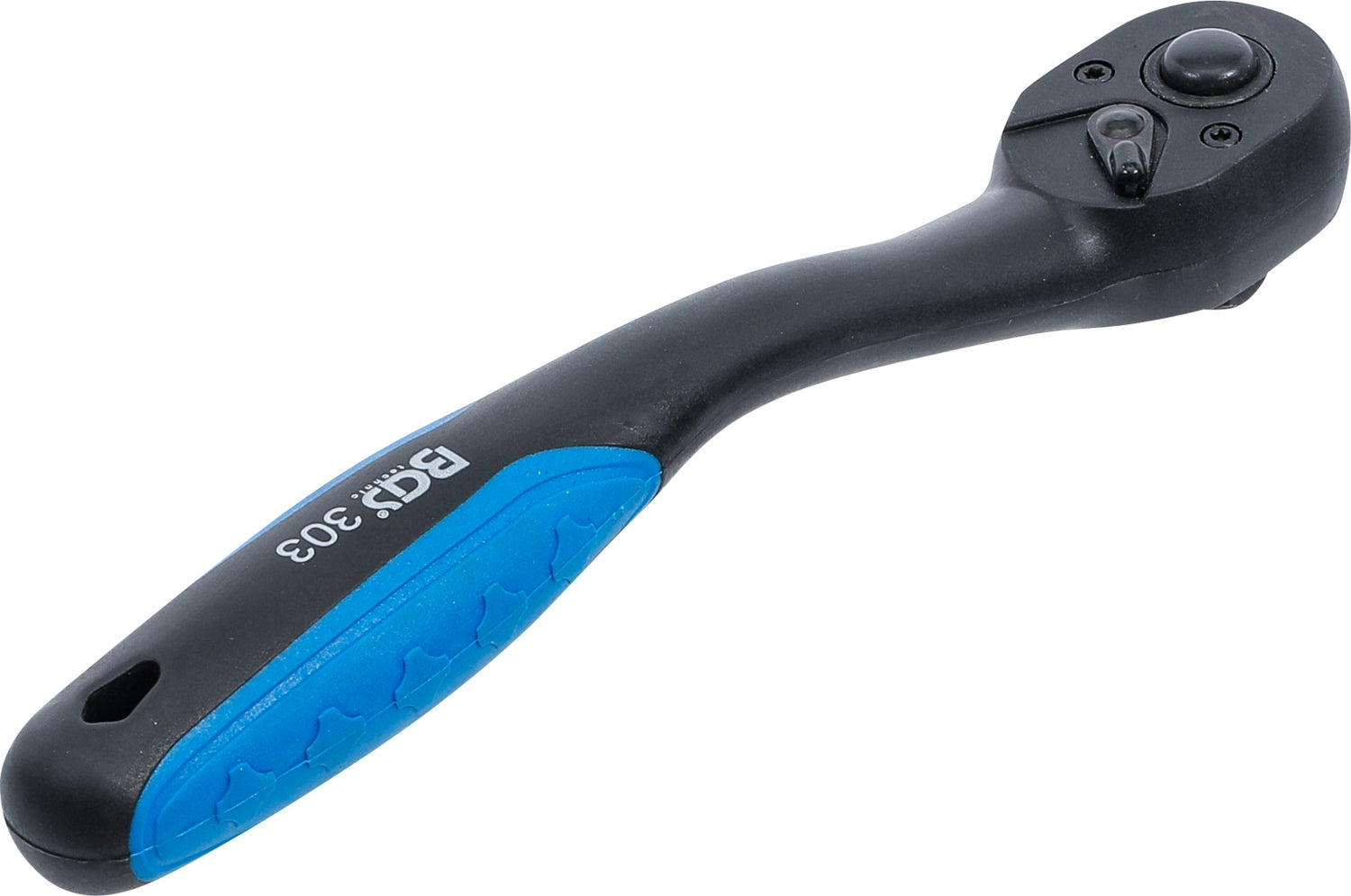 BGS 303 Umschaltknarre kunststoffummantelt Abtrieb Außenvierkant 10mm (3/8")