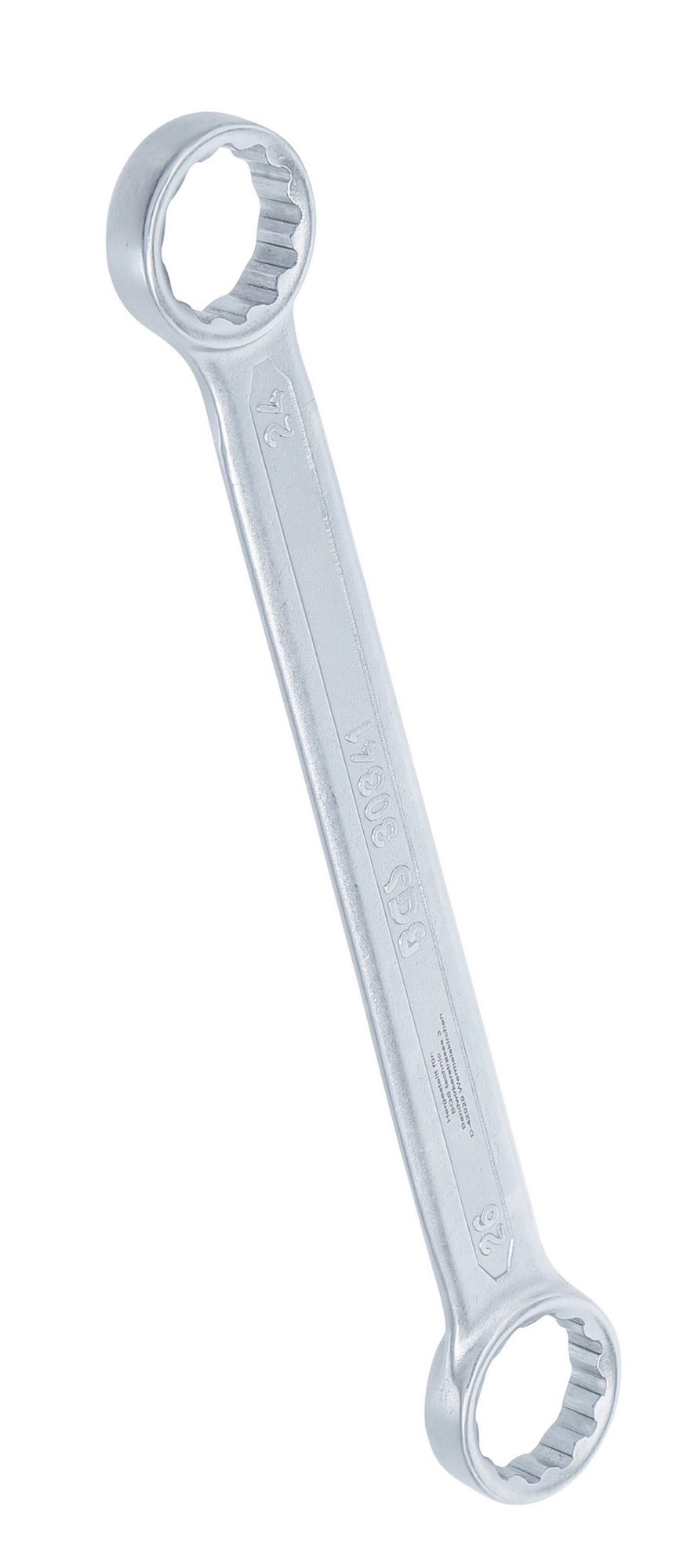 BGS 30341 Doppelringschlüssel extra flach SW 24 x 26mm metrisch kalt geschmiedet