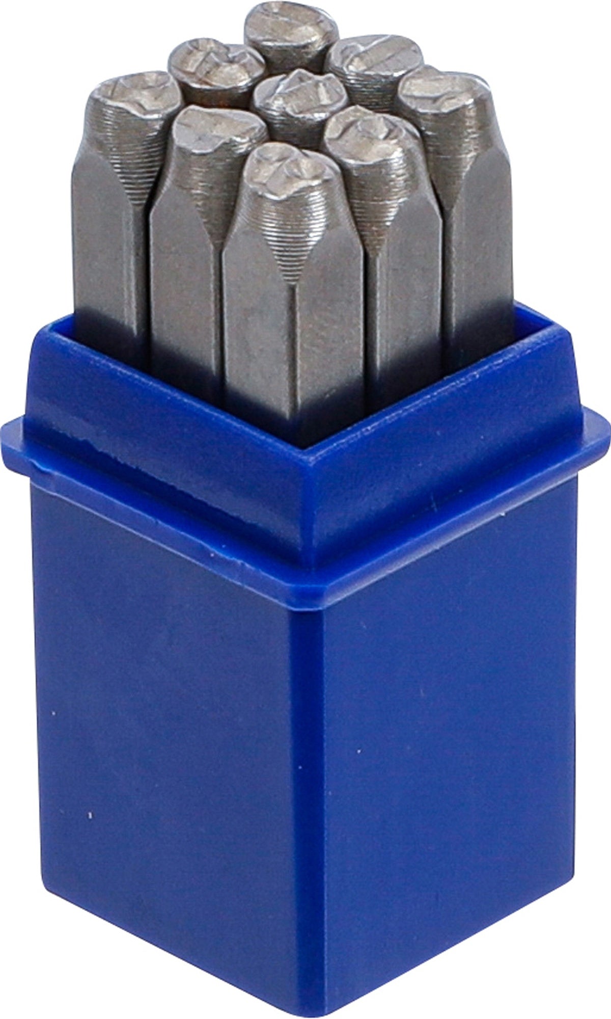 BGS 3035 Einschlagzahlen Höhe 5mm  Zahl 0 1 2 3 4 5 6 7 8 9 - 9 teilig