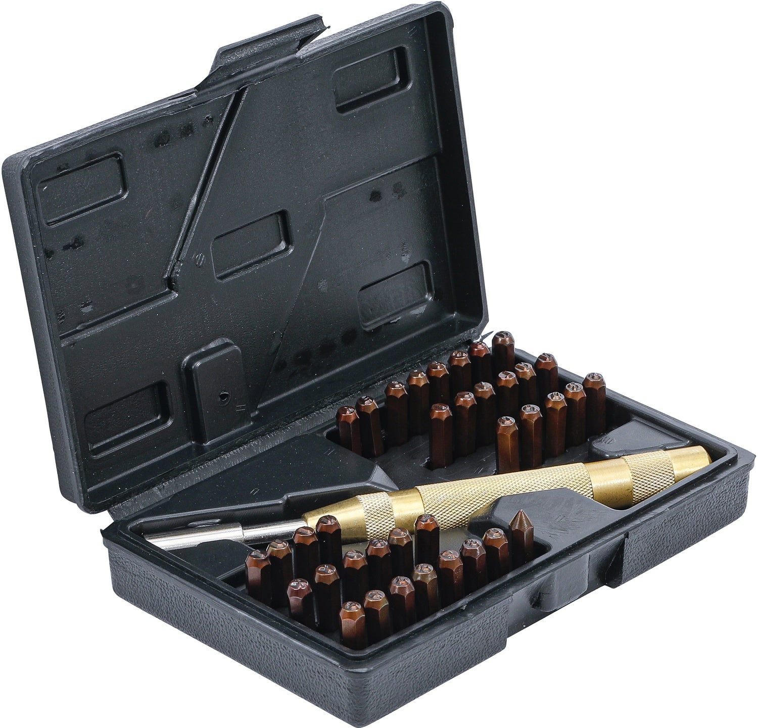 BGS DIY 3042 Satz Schlagstempel 36-in-1 A-Z & 0-9 + & Höhe 4mm