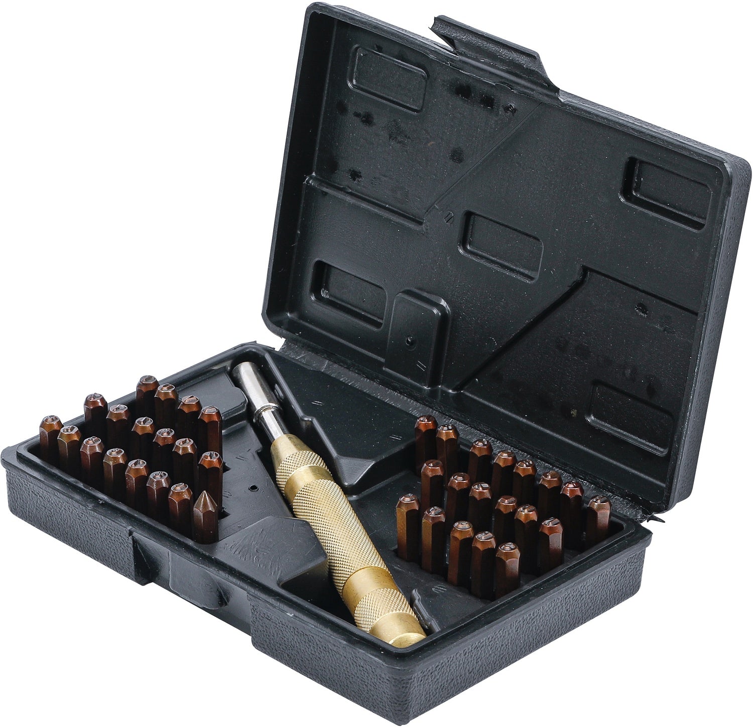 BGS DIY 3042 Satz Schlagstempel 36-in-1 A-Z & 0-9 + & Höhe 4mm