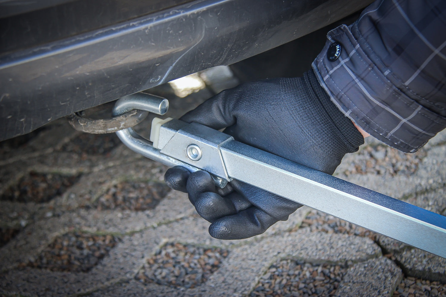 BGS 3050 Abschleppstange max. Belastung 2000kg Länge 1,8m 63teilig