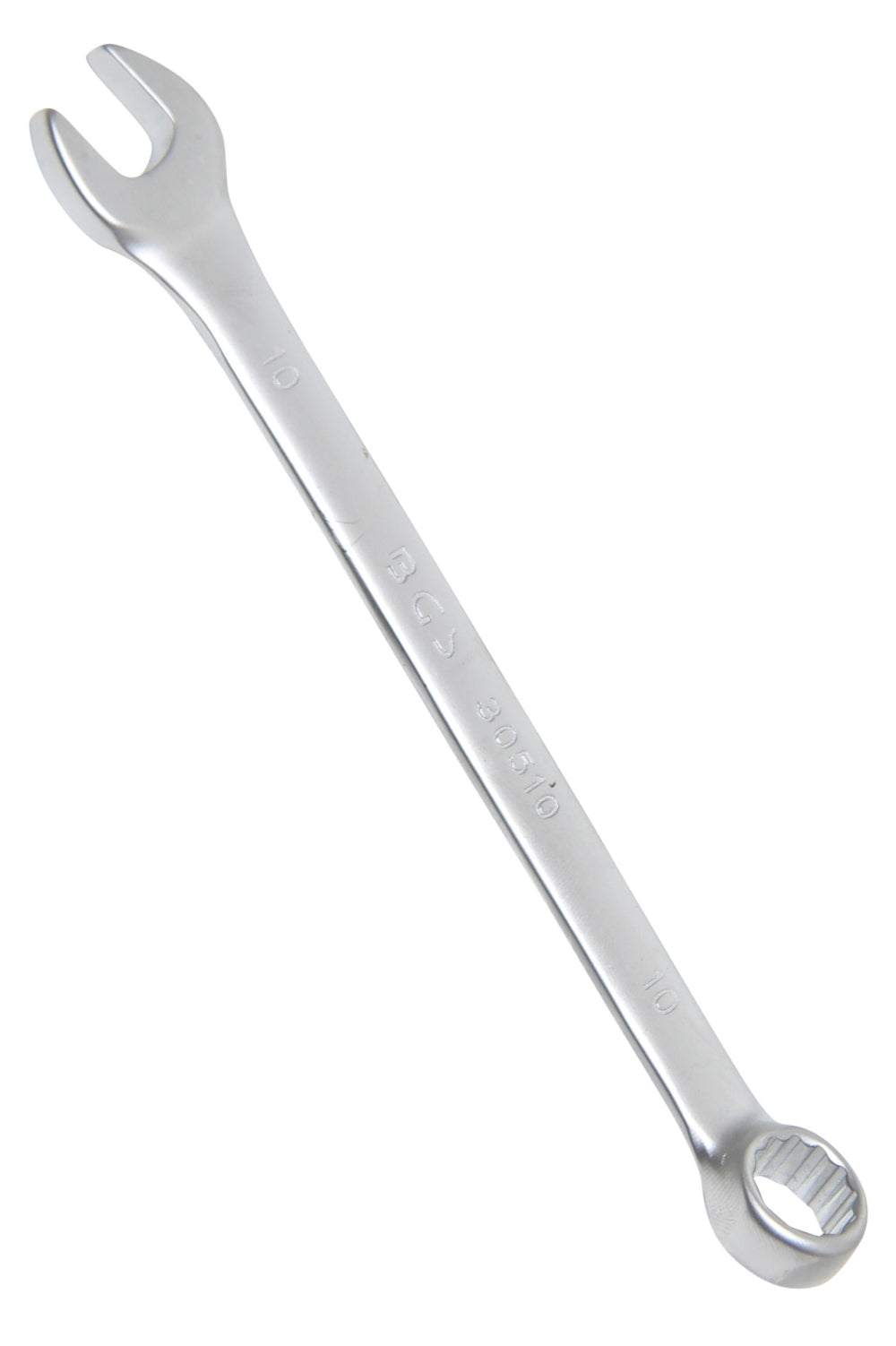 BGS 30510 Ringmaulschlüssel SW 10mm metrisch kalt geschmiedet seidenmatt