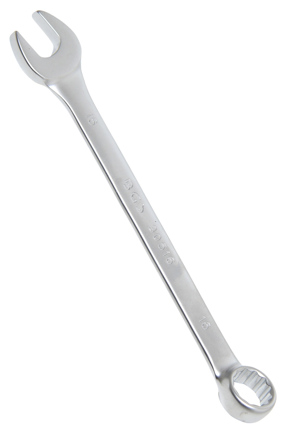 BGS 30516 Ringmaulschlüssel SW 16mm metrisch kalt geschmiedet seidenmatt