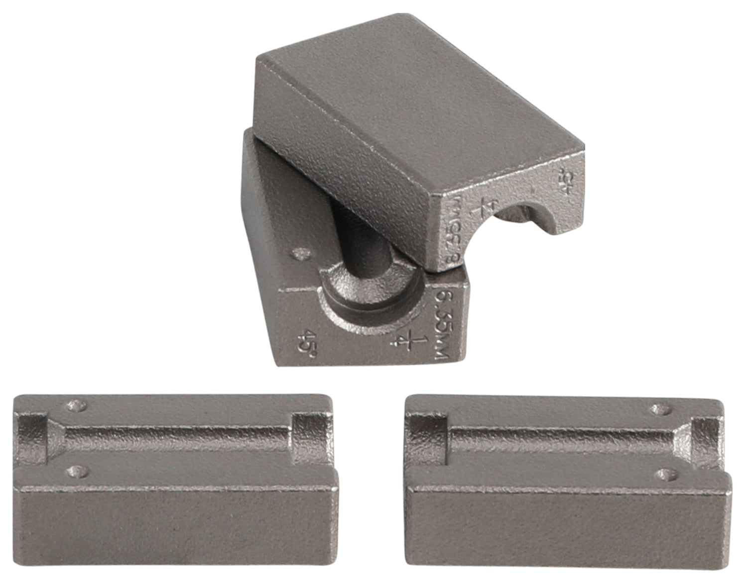 BGS 3057-15 Spannbacken / Druckstückpaare Ø 6,3mm (1/4") für Artikel 3057