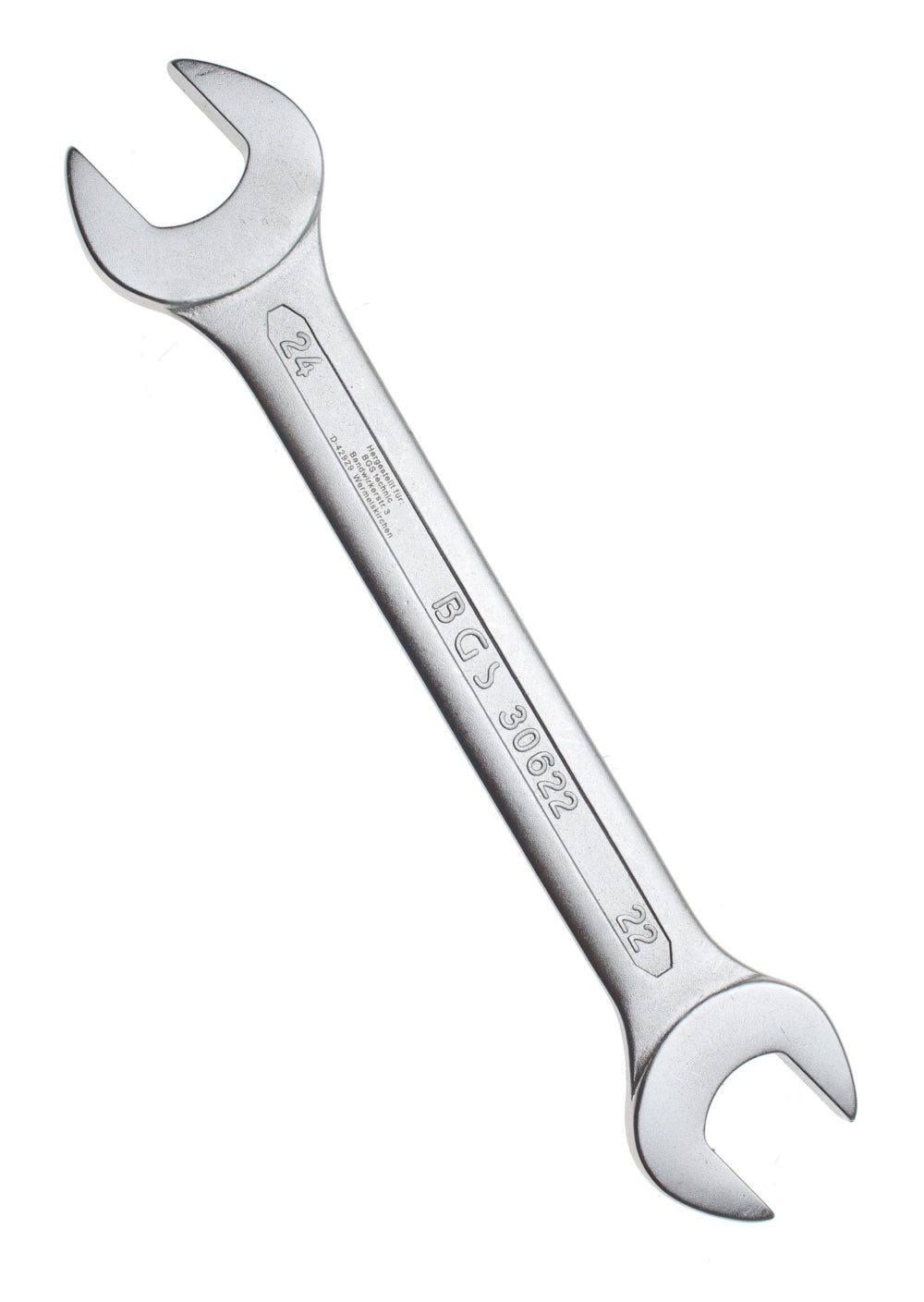 BGS 30622 Doppelmaulschlüssel SW 22 x 24mm metrisch kalt geschmiedet