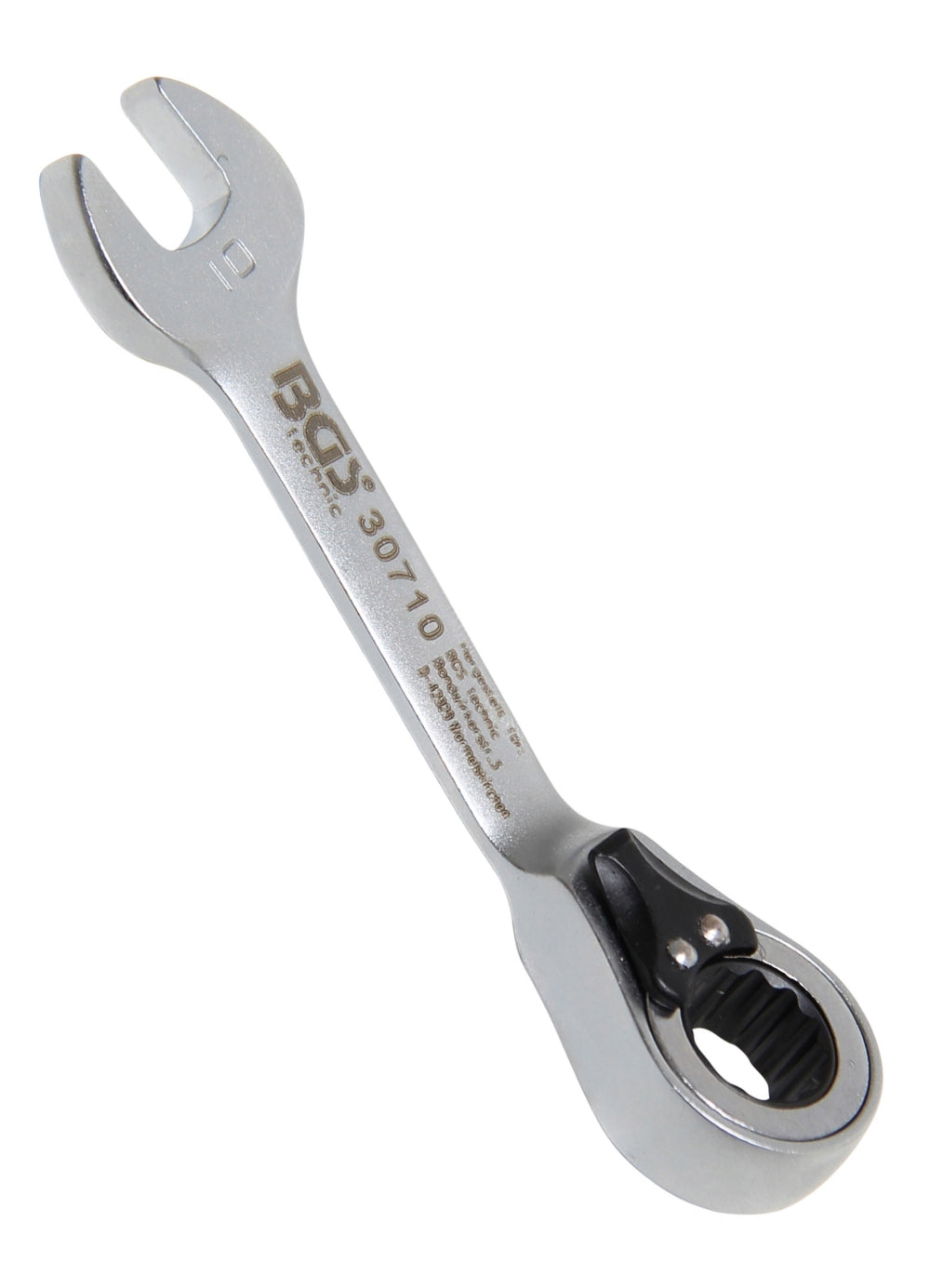 BGS 30710 Ratschenringmaulschlüssel kurz umschaltbar SW 10mm