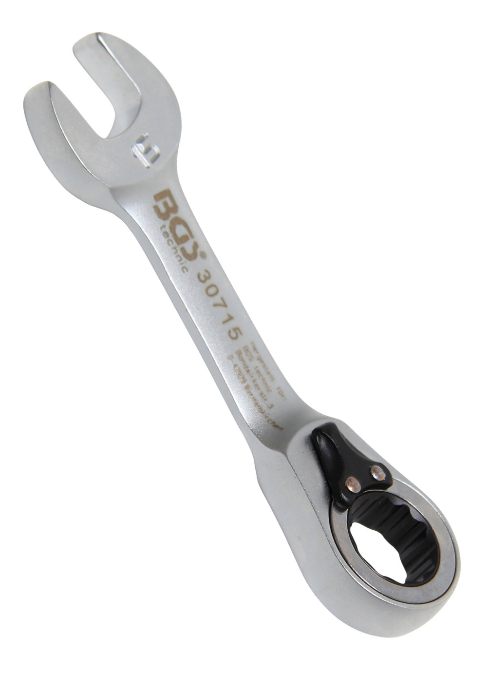 BGS 30715 Ratschenringmaulschlüssel kurz umschaltbar SW 15mm