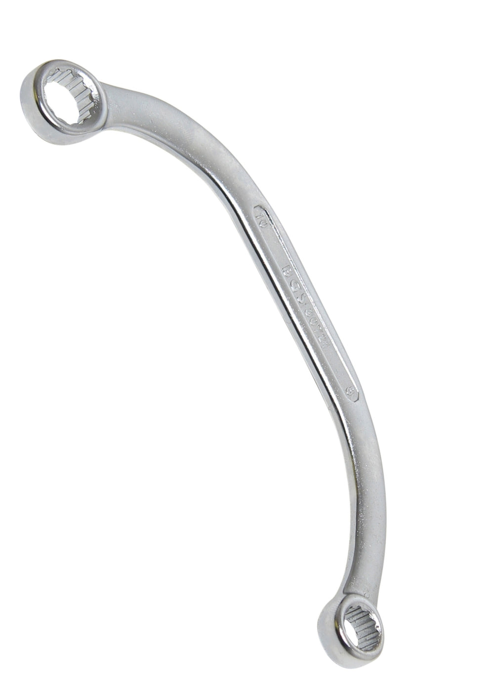 BGS 30721 Doppelringschlüssel C-Form Zwölfkant SW 8 x 10mm metrisch kalt geschmiedet
