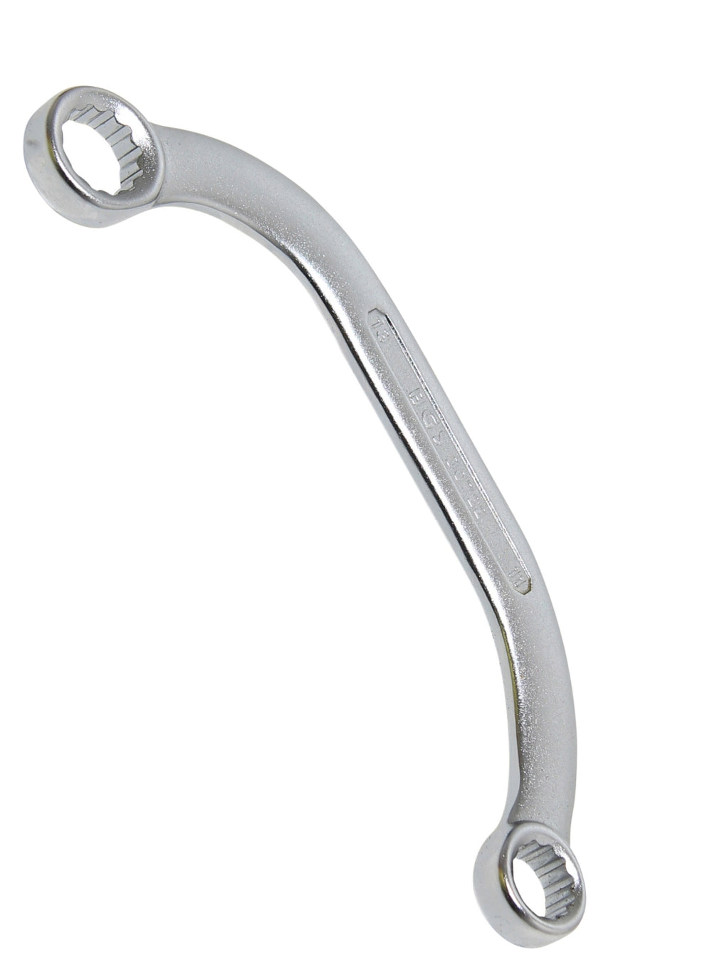 BGS 30722 Doppelringschlüssel C-Form Zwölfkant SW 11 x 13mm metrisch kalt geschmiedet