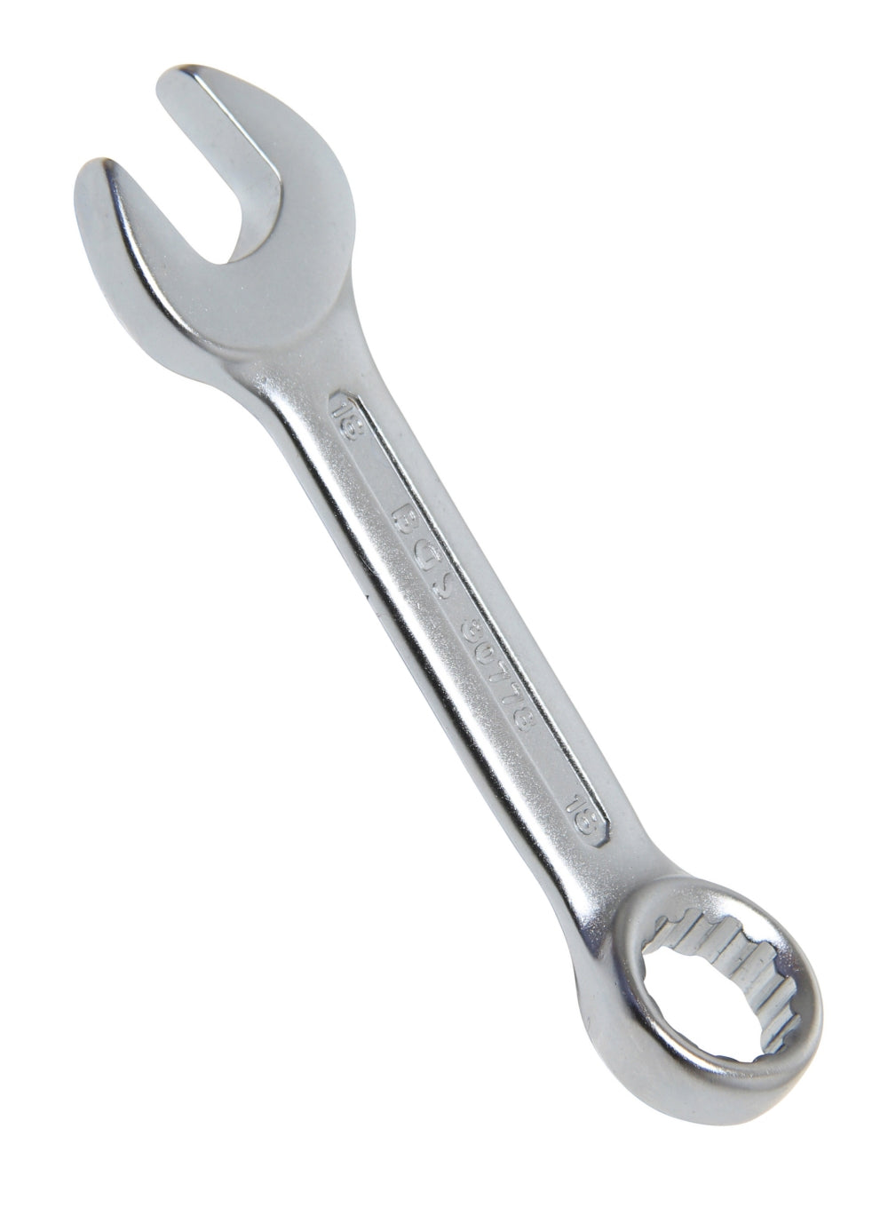 BGS 30778 Ringmaulschlüssel extra kurz SW 18mm metrisch kalt geschmiedet