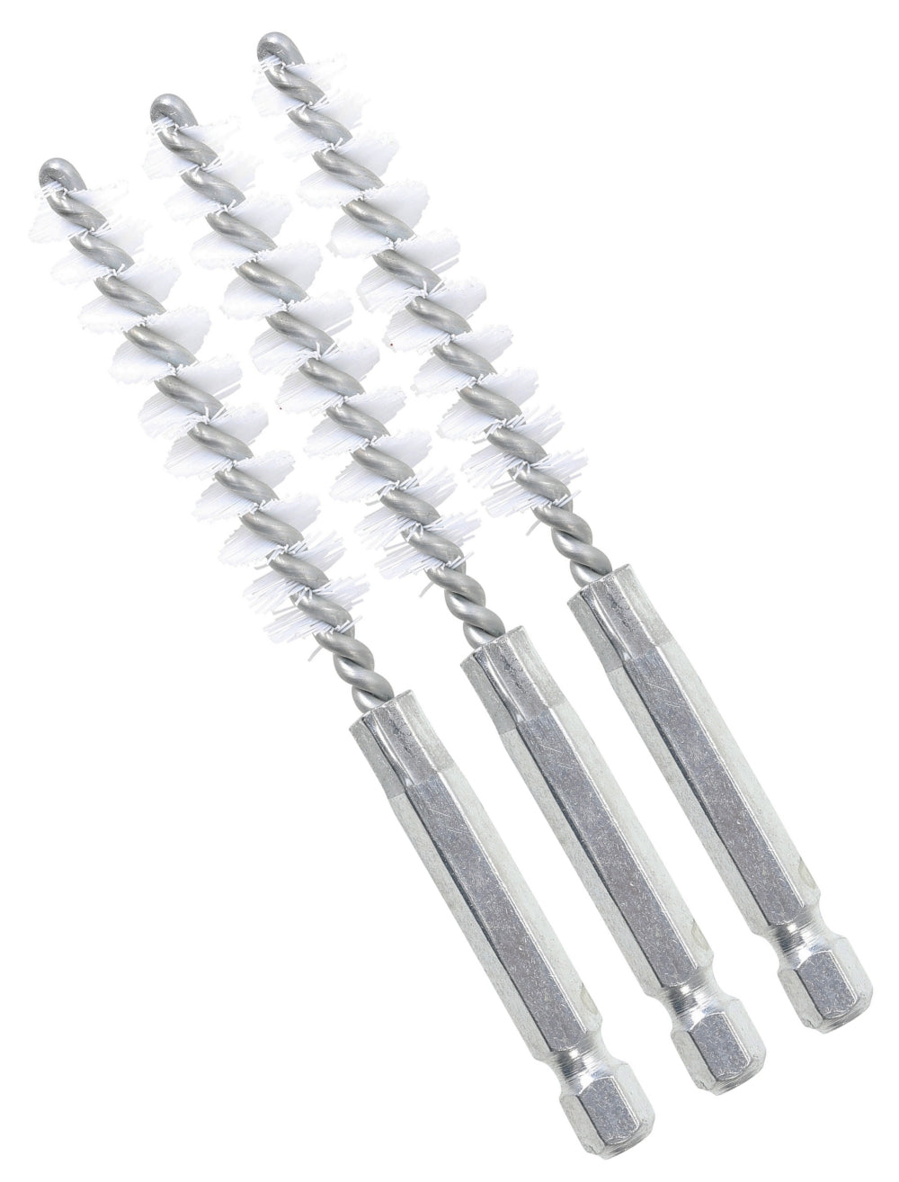 BGS 3078-10-N Nylonbürste 10mm Antrieb Außensechskant 6,3mm (1/4") 3 teilig