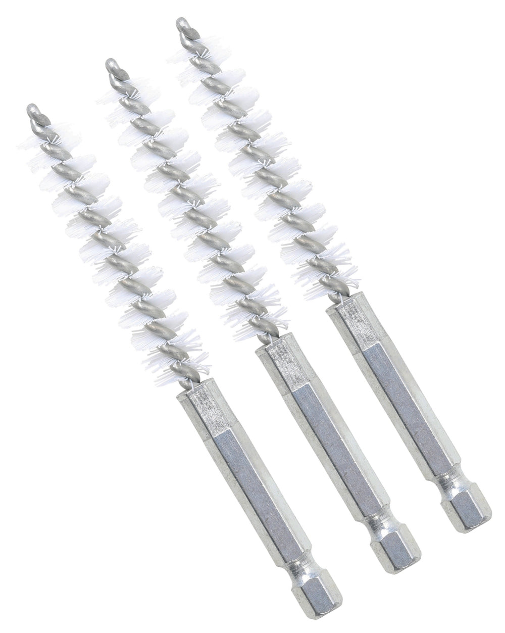 BGS 3078-11-N Nylonbürste 11mm Antrieb Außensechskant 6,3mm (1/4") 3 teilig