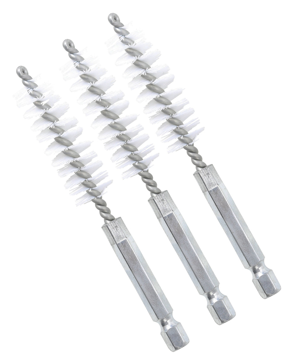 BGS 3078-14-N Nylonbürste 14mm Antrieb Außensechskant 6,3mm (1/4") 3 teilig