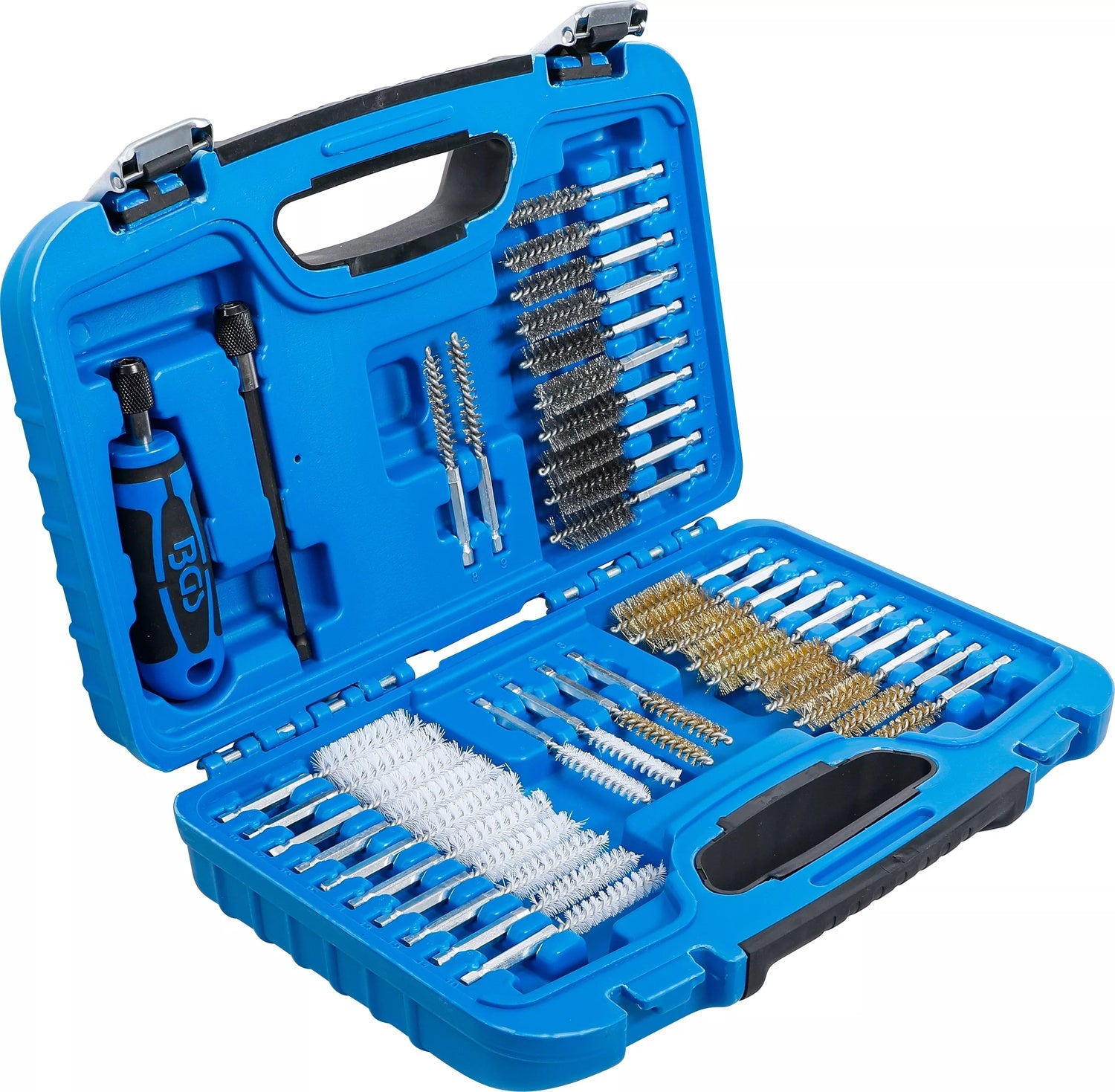 BGS 3078 Satz Bürsten Reinigen und Entgraten von Maschinenteilen im Koffer