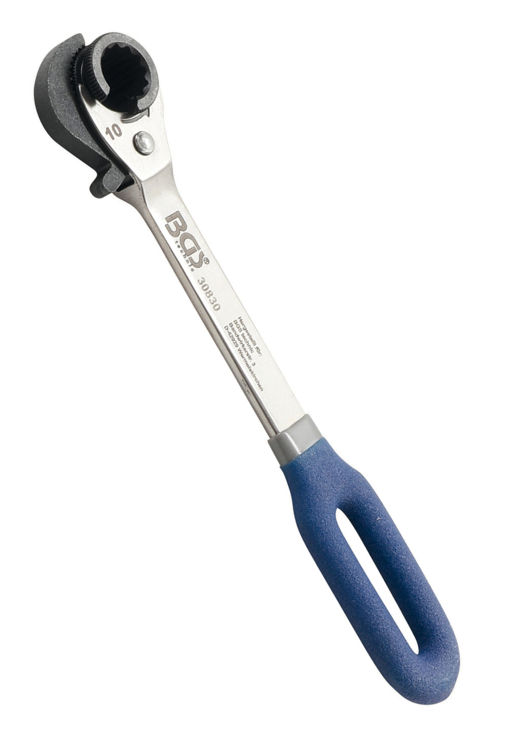 BGS 30830 Ratschenringschlüssel offen SW 10mm