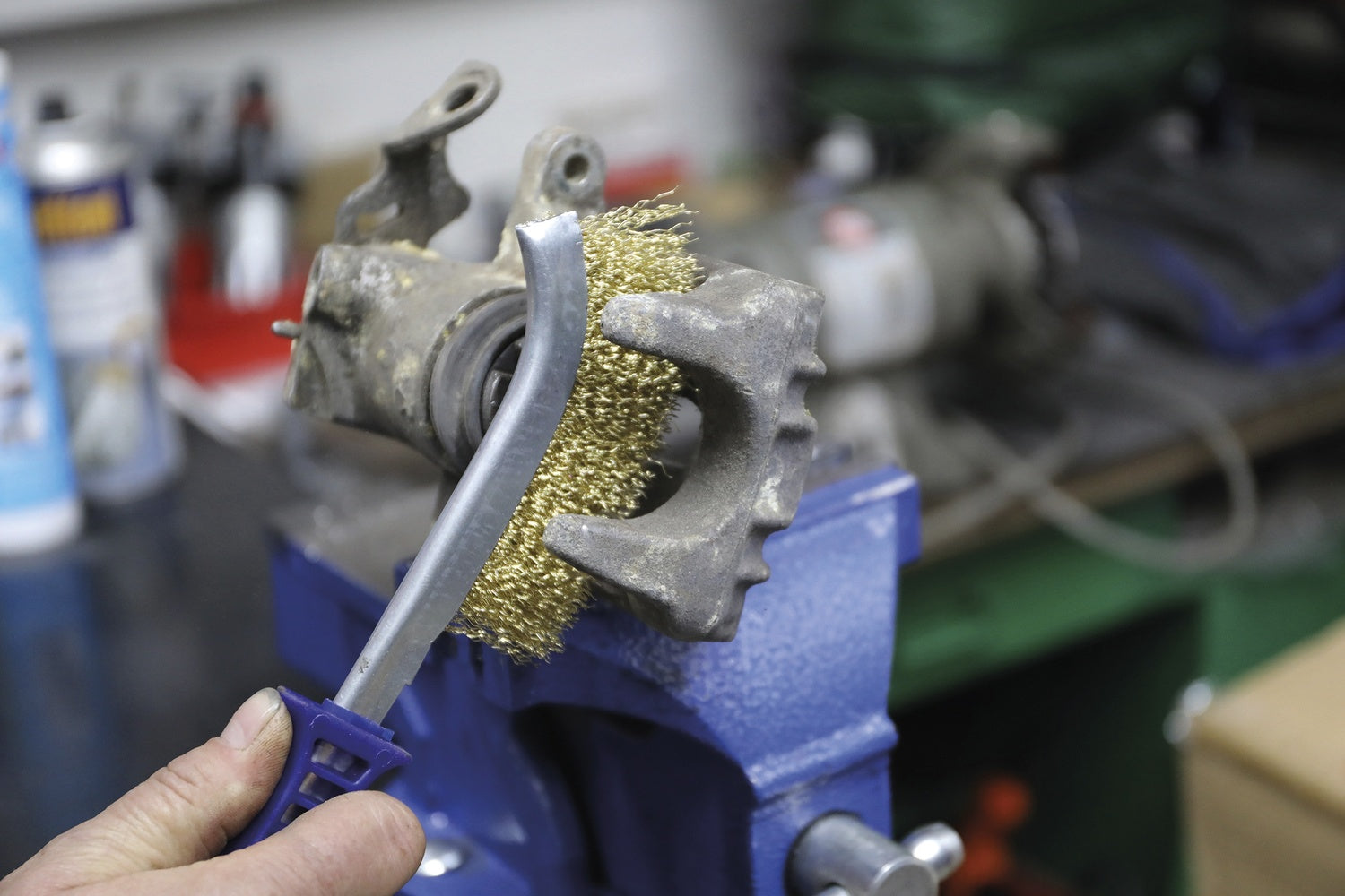 BGS 3172 Drahtbürste vermessingt Länge 260mm