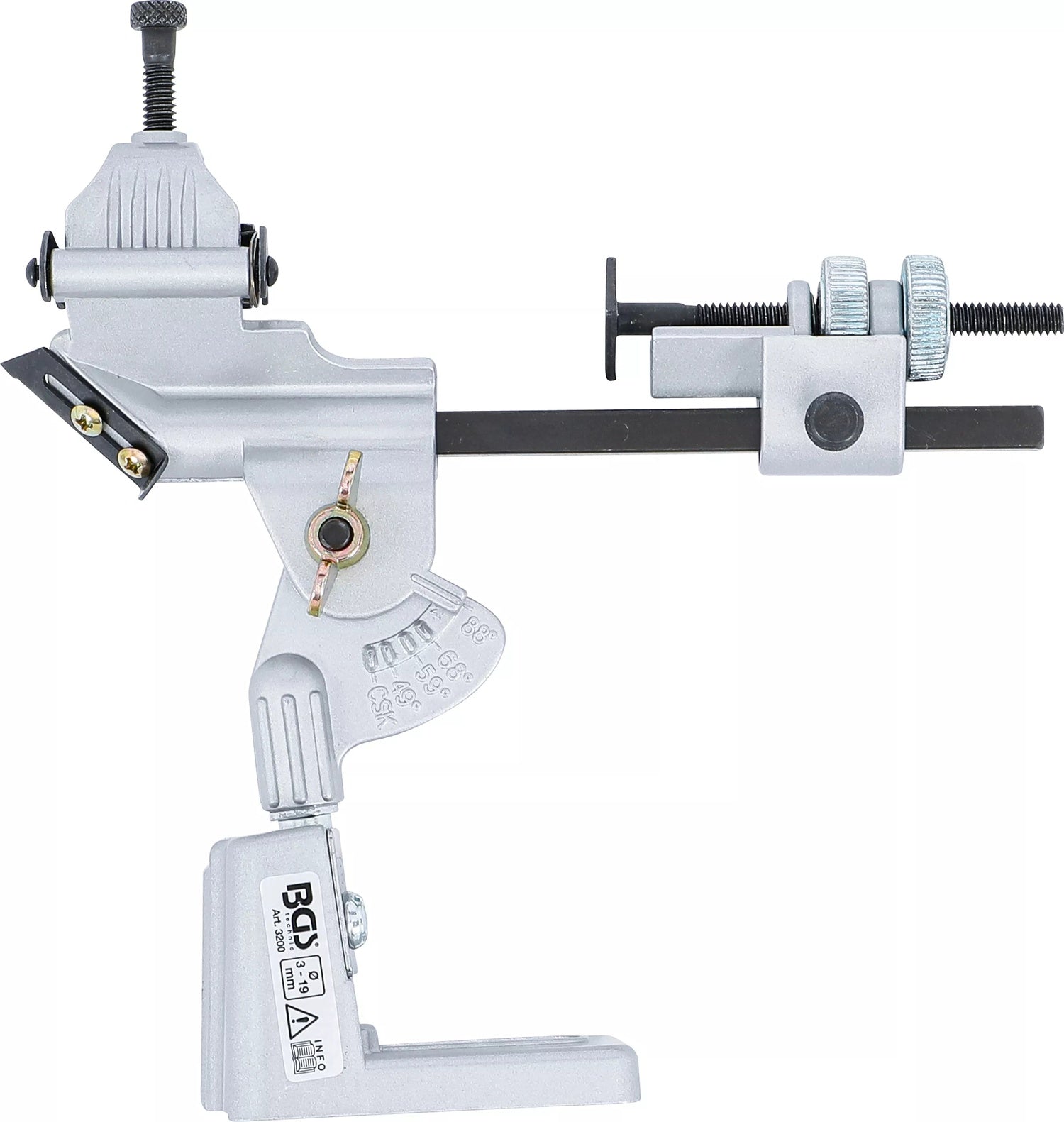 BGS 3200 Anschleifvorrichtung für Spiralbohrer Ø3-19mm für Schleifbock