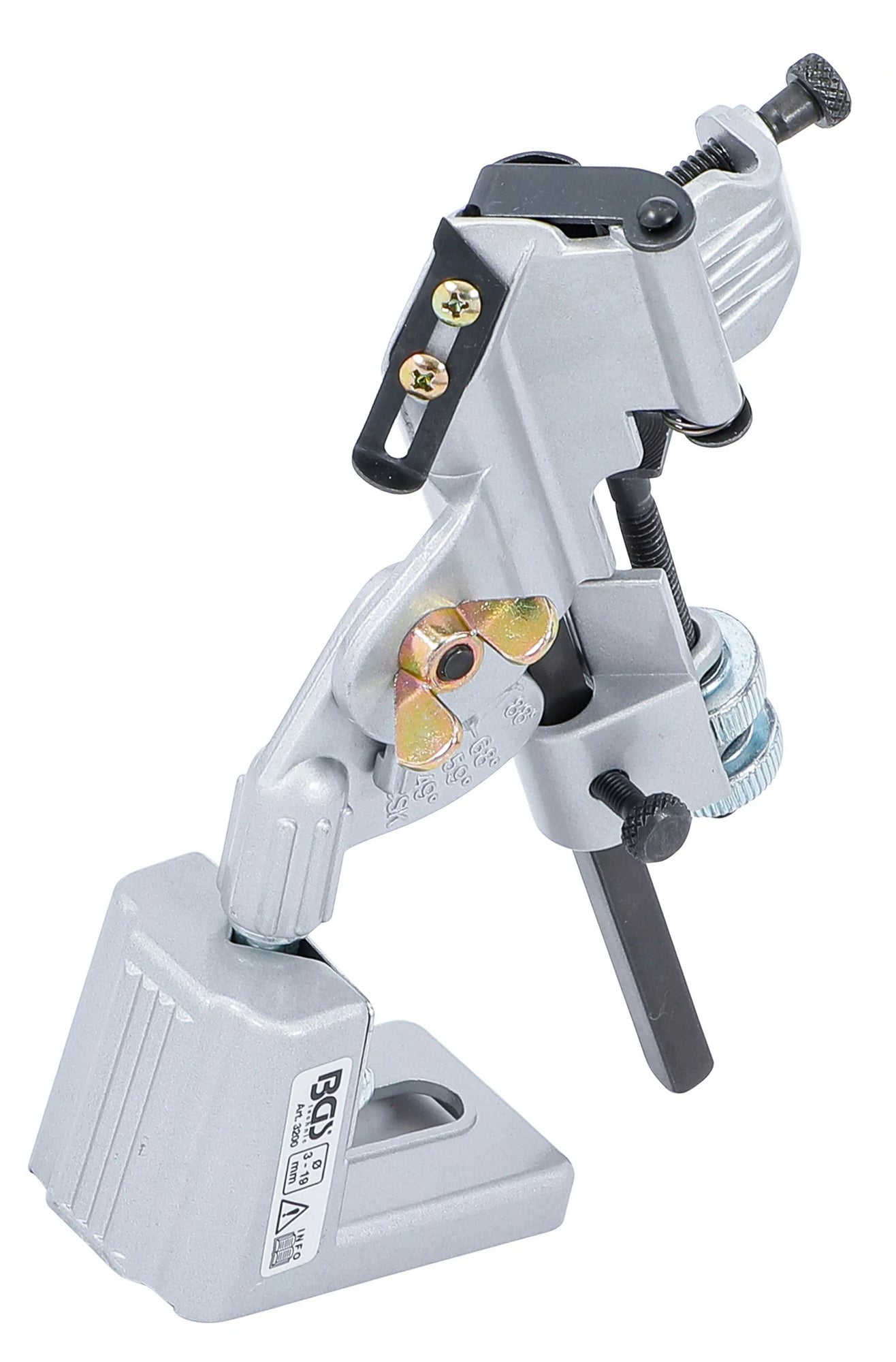 BGS 3200 Anschleifvorrichtung für Spiralbohrer Ø3-19mm für Schleifbock